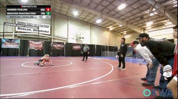 43-46 lbs Rr Rnd 1 - Gunner Poeling, Duncan Demon Wrestling vs Braxton Shackelford, Prime Wrestling