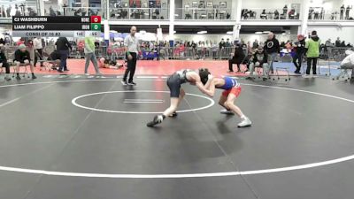 81 lbs Consi Of 16 #2 - Cj Washburn, None vs Liam Filippo, Iron Faith WC