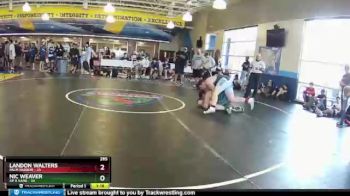 285 lbs Semis & Wb (16 Team) - Landon Walters, Palm Harbor vs Nic Weaver, AP X Kame