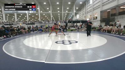 170 lbs Lexington Johnson, Missouri vs Mia Lavigne, North Carolina Blue