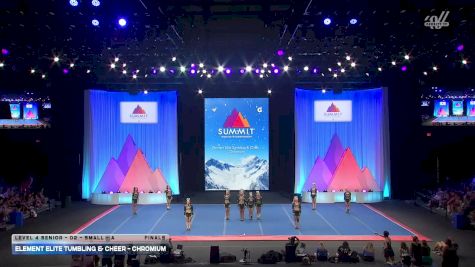 Element Elite Tumbling & Cheer - Chromium [2026 L4 Senior - D2 - Small - A Finals] 2026 The D2 Summit