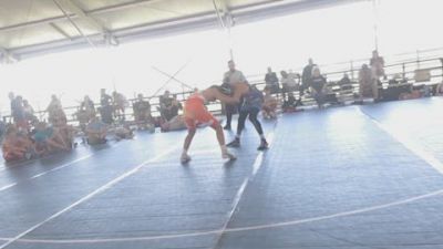 High School Boys 150 lbs Round 8 (10 Team) - Averi Toro, Funk Factory vs Xavier Gonzalez, Precision Wrestling Academy