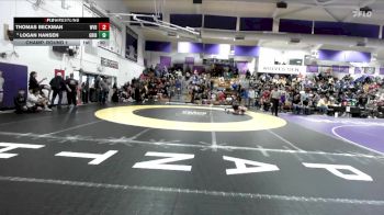 Boys 146 lbs Champ. Round 1 - Tyce Cunningham, Anderson Boys vs Thomas Paul, Foothill Boys