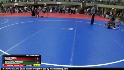 70 lbs Cons. Round 3 - Elias Inniss, Team Nazar vs Blake DeLaForest, Blaine Wrestling Club