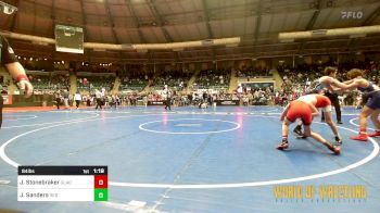 84 lbs Round Of 16 - Jack Stonebraker, Gladiator Wrestling Club vs Joshua Sanders, Red Cobra Westling Academy