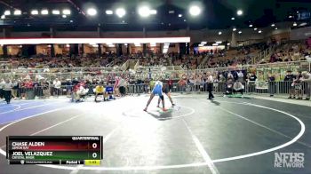 1A 182 lbs Quarterfinal - Joel Velazquez, Crystal River vs Chase Alden, Lemon Bay