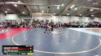 125 lbs Cons. Round 2 - Delorin Bellomy, Lamar vs Ashlynn Warner, Mesa Ridge