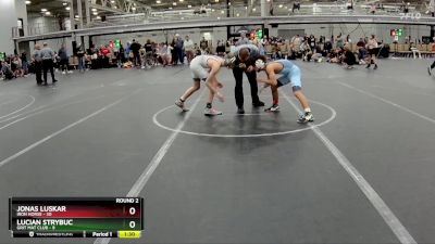 110 lbs Round 2 (4 Team) - Jonas Luskar, Iron Horse vs Lucian Strybuc, Grit Mat Club