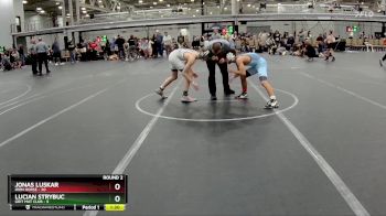 110 lbs Round 2 (4 Team) - Jonas Luskar, Iron Horse vs Lucian Strybuc, Grit Mat Club