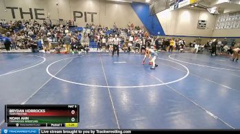 84 lbs Cons. Round 2 - Noah Ahn, Timpanogos Wrestling vs Brydan Horrocks, Team Prestige