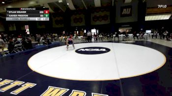 174 lbs Cons. Round 3 - Xavier Preston, Roanoke College vs Dylan Weaver, Shenandoah University