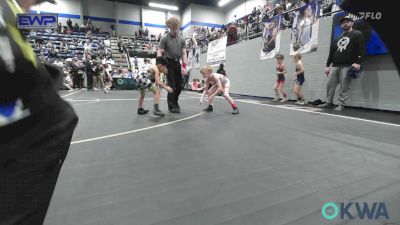 49 lbs Quarterfinal - Aidan Garland, Berryhill Wrestling Club vs Giovanni Gonzales, Standfast