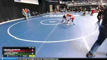 6A - 102 lbs Cons. Round 3 - Jasmine Cortez, El Paso Coronado vs Melissa Cifuentes, Cypress Springs