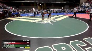 6A-215 lbs Champ. Round 1 - Ke`Juan Blake, Shawnee Mission North vs Damarion Shaw, Junction City