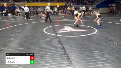 85 lbs Round Of 16 - Calvin Kocher, Mt. Lebanon vs Griffin Taylor, Reynolds