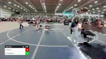 145 lbs Semifinal - Ryan Rios, CA vs Gage Wentzel, PA