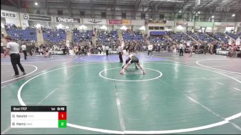 126 lbs Round Of 32 - Daylen Naylor, Lexington vs Braaden Heinz, Brighton WC
