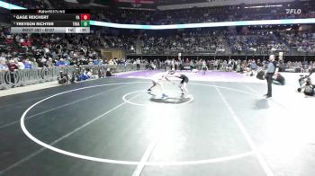 5th Place Match - Gage Reichert, Parkston vs Treyson Richter, Tri-Valley