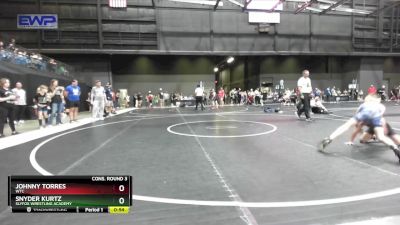 73 lbs Cons. Round 3 - Johnny Torres, WTC vs Snyder Kurtz, SlyFox Wrestling Academy