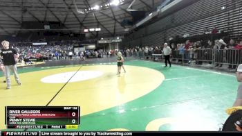 45-47 lbs Quarterfinal - Penny Stevie, Lions Den Wrestling vs River Gallegos, Franklin Pierce Cardinal Wrestling Club