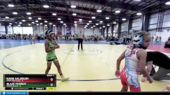 56 lbs Rd# 5- 3:45pm Friday Final Pool - Kaine Salisbury, Maryland GOLD vs Blaze Murray, Minion Black