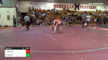 132 lbs Quarterfinal - John Bolstad, Va vs Raymond Goode, Va