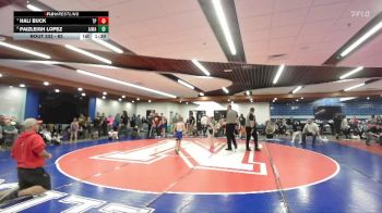 62 lbs 3rd Place Match - Hali Buck, Terreton Panthers vs PaizLeigh Lopez, All In Wrestling Academy