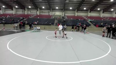 45 lbs Round 1 - Oakley Newby, Westlake vs Nixxon J Sanchez, Box Elder Stingers