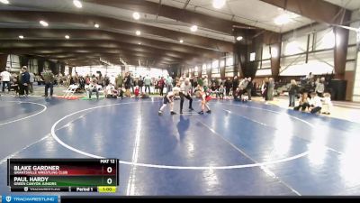 75 lbs Cons. Round 2 - Paul Hardy, Green Canyon Juniors vs Blake Gardner, Grantsville Wrestling Club