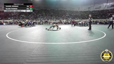 B6A-106 lbs 3rd Place Match - Jaaziel Benman, Putnam City North vs Blake Thomas, Piedmont