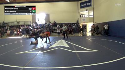 174 lbs Quarterfinal - Moses Blanco, Skyline College vs Josiah Hurd, San Francisco State