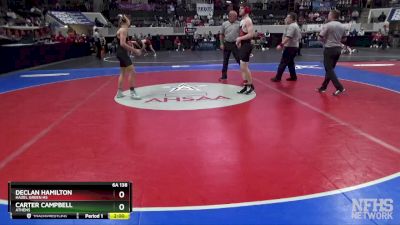 6A 138 lbs Quarterfinal - Declan Hamilton, Hazel Green HS vs Carter Campbell, Athens