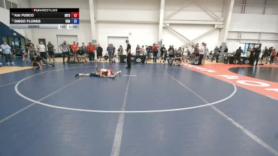 49 lbs Semis - Kai Fusco, Inland Northwest Training Center INWTC vs Diego Flores, Green River Grapplers