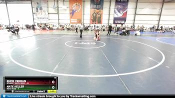 130 lbs Rd# 3 12:00pm Friday - Knox Verbais, Dynasty Death Row vs Nate Keller, M2TC Blue