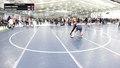 207 lbs Quarters - Lillyana Lugo, MATPAC Wrestling Club vs Sandra Takara, Omaha Buena Vista High School Wrestling