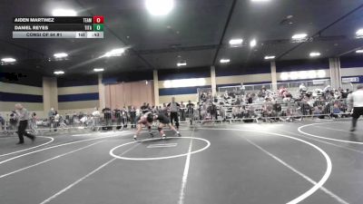 157 lbs Consi Of 64 #1 - Aiden Martinez, Team Thunder vs Daniel Reyes, Titan Mercury WC