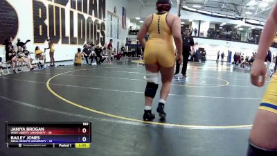 207 lbs Round 6 (16 Team) - Aubrey Hunt, Siena Heights University vs Jamie Shapton, West Liberty University