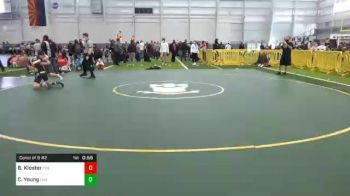 100 lbs Consolation - Brady Kloster, The Club vs Chase Young, USA Gold