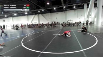 78 lbs Semifinal - Ezekiel Ramirez, Juggernaut WC vs Kainoa Sheldahl, Mantanona TC