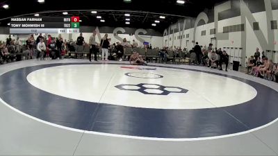 112 lbs Quarterfinals (8 Team) - Hassan Farhan, Ruthless Wrestling Club vs Tony Mohwish III, Team 922