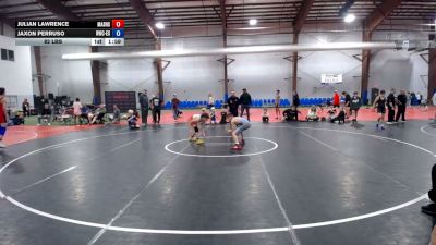82 lbs Semifinal - Julian Lawrence, Mat Assassins 2 - ELB vs Jaxon Perruso, Ruthless - ELB