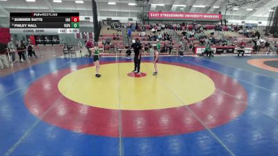 103 lbs Cons. Semi - Summer Batts, Lock Haven University vs Finley Hall, York