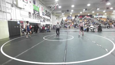 106 lbs Cons. Round 5 - Dylan Duszynski, Lutheran/Orange vs Roman Hanes, La Quinta/LQ