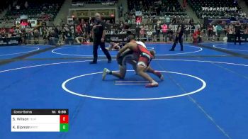 135 lbs Consolation - Sammy Wilson, Toss Em Up vs Koda Dipman, Pratt WC