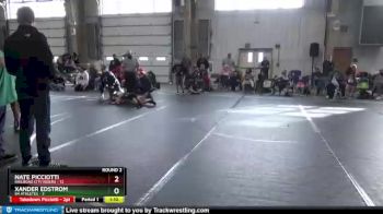 60 lbs Round 2 (8 Team) - Nate Picciotti, Railroad City Riders vs Xander Edstrom, 84 Athletes