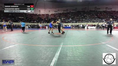 200 lbs Consi Of 32 #1 - Zakiah Akerson, Team Guthrie Wrestling vs ...