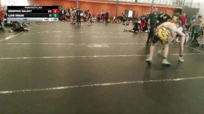 145 lbs Round 2 (6 Team) - Liam Inman, Project Destiny vs Memphis Halsey, Georgia United Blue