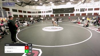 115 lbs Rr Rnd 2 - Gavin Longoria, Elite Athletic Club DZ vs Jace Serpa, ISI Wrestling Black