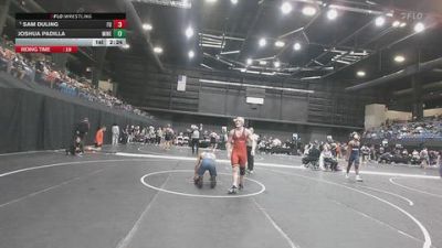 165 lbs Champ. Round 2 - Sam Duling, Friends University vs Joshua Padilla, Midland (Neb.)