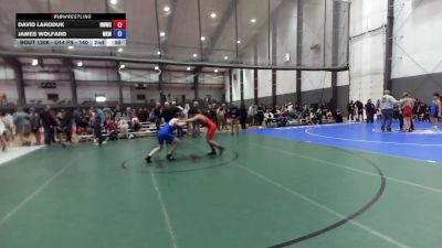 U14 FS - 155 lbs Semis - Mikah Rossell, Washington vs Jeremiah Barnett, Wrestling Club Tacoma Slam